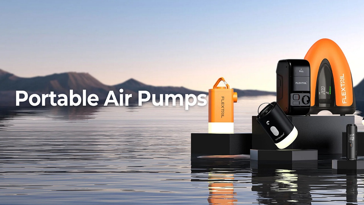 The Essential Companion for Outdoor Enthusiasts: The Portable Rechargeable Air Pump